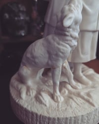 Image 4 of Little Red Parian statue 