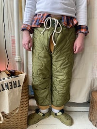 Image 1 of Quilted Army Pants 
