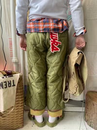 Image 4 of Quilted Army Pants 
