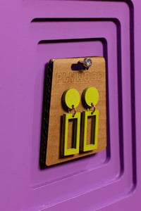 Image 1 of Plywood Earrings | Betty DeVille