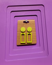 Image 2 of Plywood Earrings | Betty DeVille