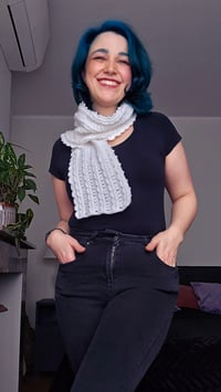 Image 1 of Whipped Cream Scarf