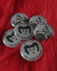 Image 3 of SATAN FAN CLUB MEMBER - DIY Button