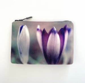 Image of Crocus, wash bag, make-up, travel zipper pouch