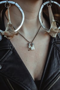 Image 1 of Silver Capped Tooth necklace