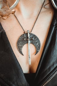 Image 4 of Sword Moon necklace