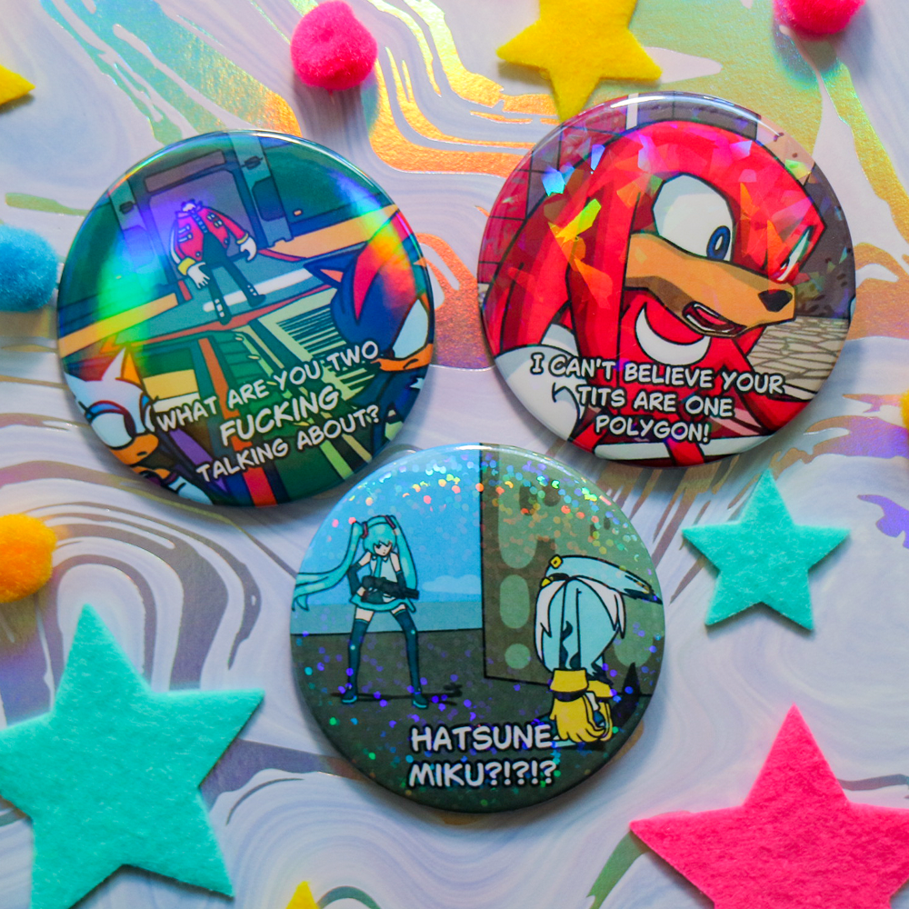 Sonic Fandub Quote Buttons