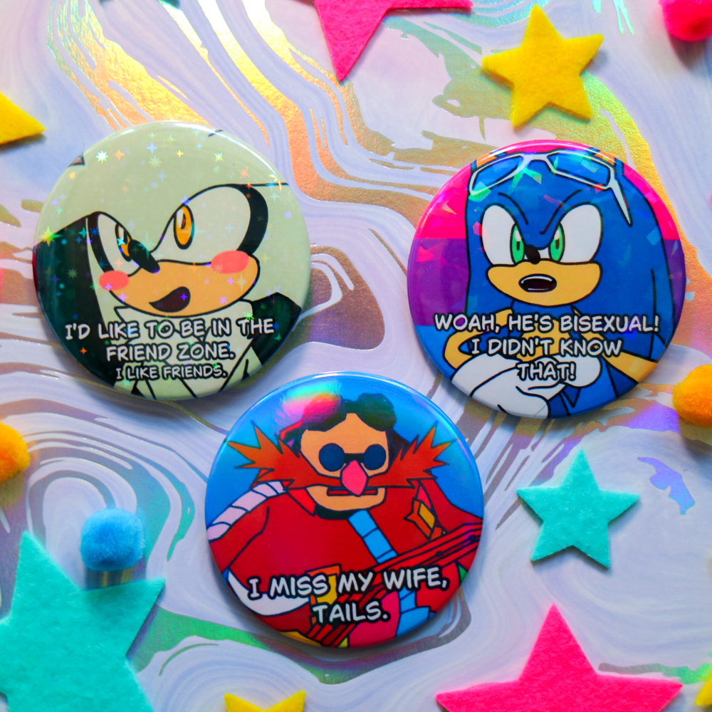 Sonic Fandub Quote Buttons