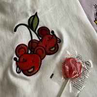 Image 3 of Cherry Mice Unisex T-shirt 