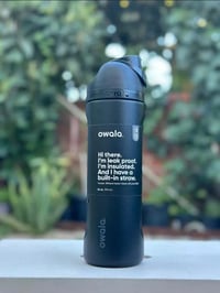 Image 1 of Owala 32 Oz. FreeSip™️ Water Bottle “Very Very Dark”