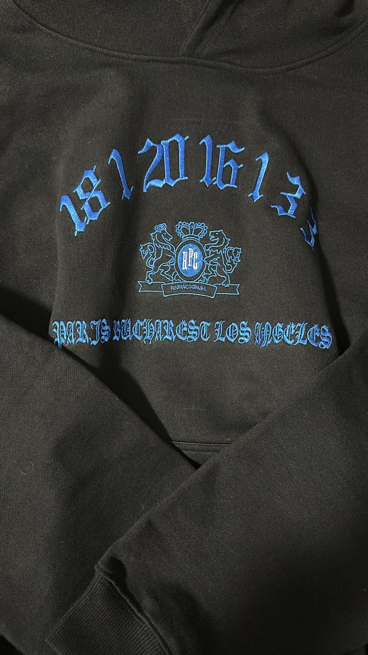 Image of RPC FINISHING SCHOOL EMBROIDERED HOODIE