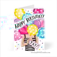 Image 2 of Birthday Balloon Girl  