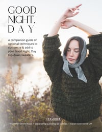 FREE Companion Guide for Sweater Patterns