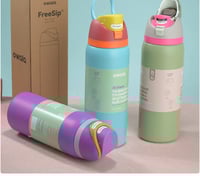 Image 4 of Owala 32 Oz. FreeSip™️ Water Bottle “Neo Sage”