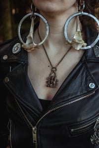 Image 2 of Mini Catacombs Arch copper necklace