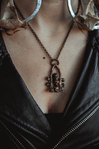Image 4 of Mini Catacombs Arch copper necklace