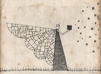 'Stone Wings' Original Drawing