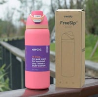 Image 6 of Owala 32 Oz. FreeSip™️ Water Bottle “Pinky Peach”