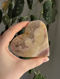 Image 3 of Druzy Pink Amethyst Heart