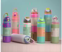 Image 4 of Owala 32 Oz. FreeSip™️ Water Bottle “Pink”
