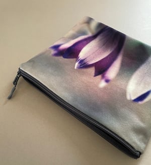 Image of Crocus, LARGE travel bag, make-up, toiletries zipper pouch