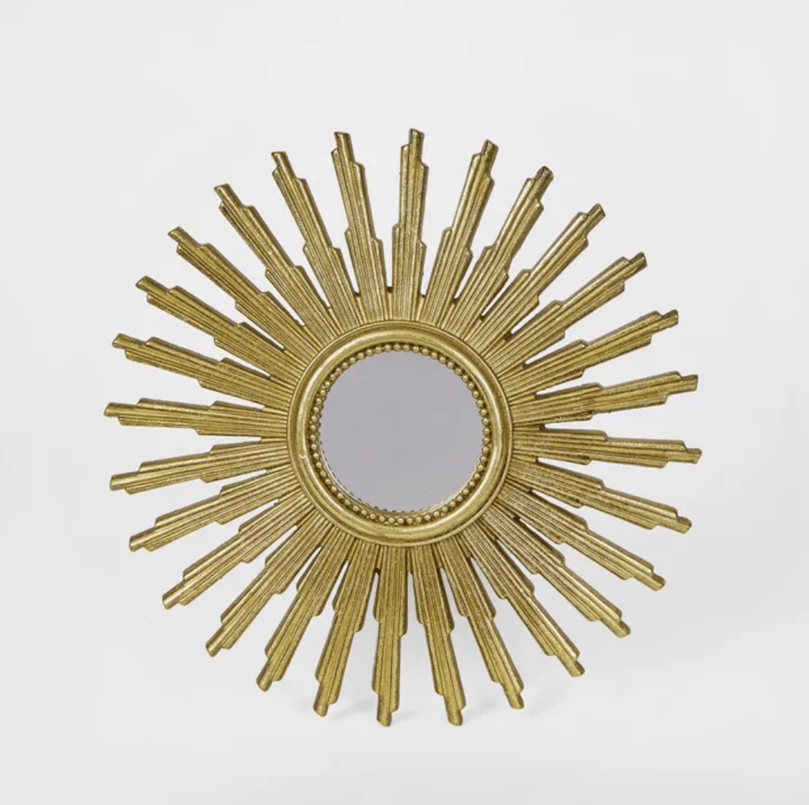 Image of Gold Gilt Mirror II