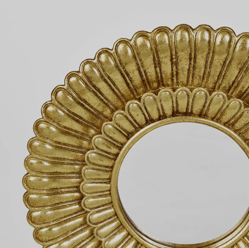 Image of Gold Gilt Mirror IV