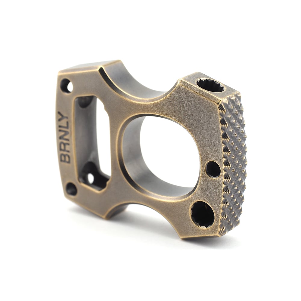Image of BRNLY x Scout Tools "Impact" Driver Cypop (Tender Face Brass Patina)