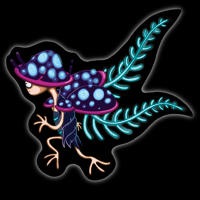 Mushzoom Vinyl Sticker