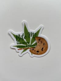Image 2 of Bite Me Sticker