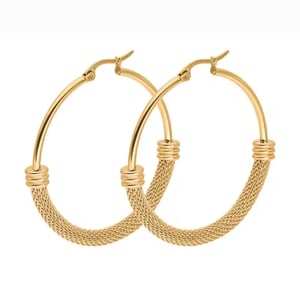 Image of Luxe Hoop Earrings 
