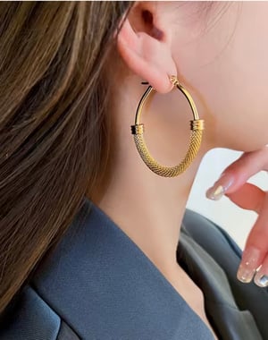 Image of Luxe Hoop Earrings 