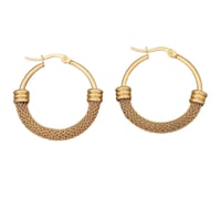Image 4 of Luxe Hoop Earrings 