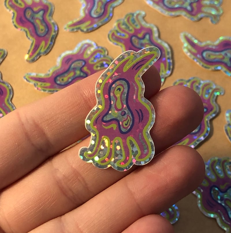 Image of Tall Creature Mini Stickers