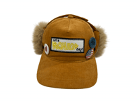 Image 1 of TRAPPER HAT WITH FUR FLAPS