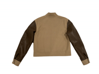 Image 2 of CANVAS LEATHER WORKER JACKET