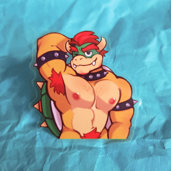 [STICKER] Big Bad Bowser - Torso Series