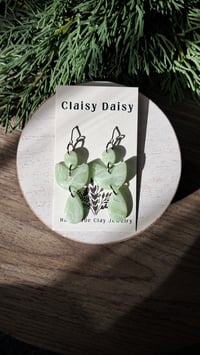 Image 1 of Jade 3pc dangle 