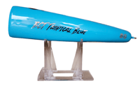 Image 2 of 80g Bubz Light Uliuli Silver Wing Popper
