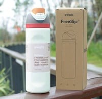 Image 2 of Owala 32 Oz. FreeSip™️ Water Bottle “Boneyard”