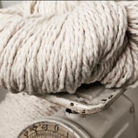 Image 3 of 4 hanks of natural chunky cotton yarn sourced from Argentina 