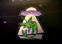 Image 2 of UFO Espeon Stickers