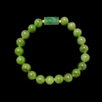 Image 2 of Jade Energy Bracelet Barrel (Smooth Path)