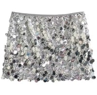 Image 1 of Mini Sequins Skirts 