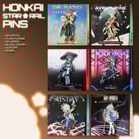 Image of Honkai Star Rail Enamel Pins