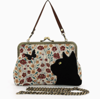 Image 1 of Vintage Cat Kisslock 