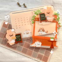 Image 2 of PREORDER | Never Expiring Calendar Standee | Inside Bunny Bun Bakery