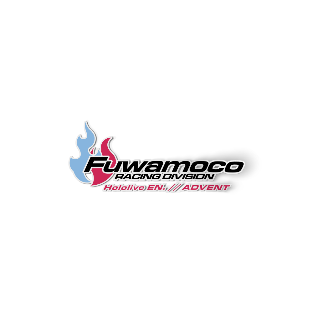 Fuwamoco Racing Digi-Cut Decal - BLACK VER.