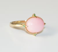 Image 2 of Victorian Pink Opal Ring