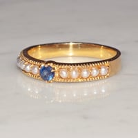 Image 2 of Grace Blue Sapphire Ring